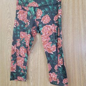 Lularoe Jade Capril Leggings, S, Excellent Condition